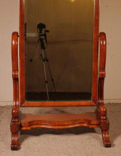 Cheval Mirror In Mahogany 19 Century - 2434428