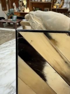 Chevron Pattern Natural Horn Inlay Square Photo Frame XL - 4371539