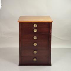 Chic Art Deco Column of Drawers in the Style of Gilbert Rohde - 4358693