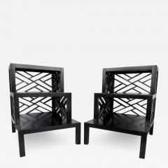 Chic Pair of Telephone or Side Tables - 2923582