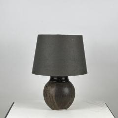 Chic Studio Ceramic Desk Lamp with Matching Charcoal Paper Shade - 4253476