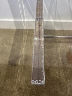 Chic Vintage Curved Lucite Desk - 4619864