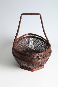 Chikuryosai Yamamoto II Handled Serving Basket T 4635  - 3062788