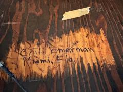 Chili Emerman Brutalist Ceramic Abstract Wall Sculpture - 4585947