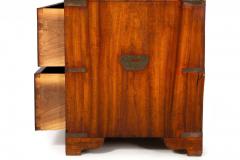 China Trade Camphor Brass Mounted British Campaign Chest ca 1840 - 4502211