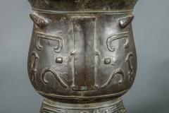 Chinese Archaic Design Bronze Vase - 327742