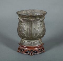 Chinese Archaic Design Bronze Vase - 327743