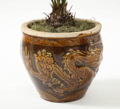 Chinese Art Deco Dragon Cache Pot - 2261565