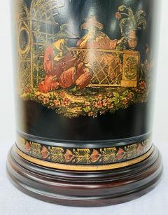 Chinese Black Tea Caddy Lamp - 1553362