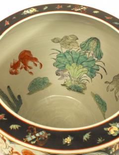 Chinese Black and White Porcelain Pot - 4321223