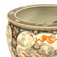 Chinese Black and White Porcelain Pot - 4321225