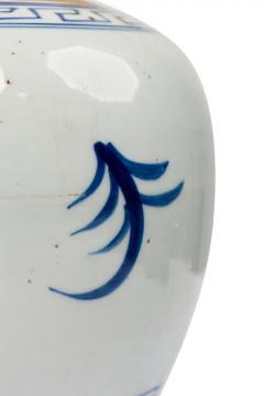 Chinese Blue White Porcelain Covered Jars with Figural Scenes - 4673018