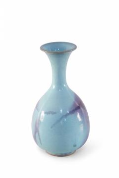 Chinese Blue and Purple Glazing Porcelain Vase - 4656354