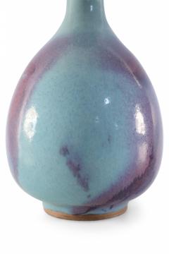 Chinese Blue and Purple Glazing Porcelain Vase - 4656359