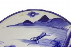 Chinese Blue and White Porcelain Charger - 4672258