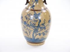 Chinese Blue and White Porcelain Decorative Vase with Phoenix Decoration - 4794579