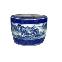 Chinese Blue and White Porcelain Pots - 4733139