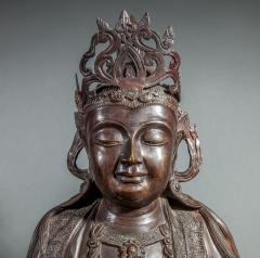 Chinese Bronze Sculpture of a Seated Buddha - 1920212