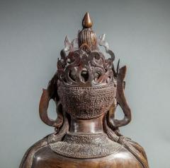 Chinese Bronze Sculpture of a Seated Buddha - 1920213