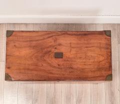Chinese Camphor Brass Mounted Campaign Trunk circa 1890 - 4824930