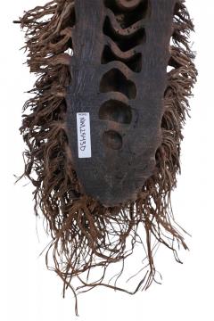 Chinese Carved Bamboo Root Face Wall Hanging - 4519929