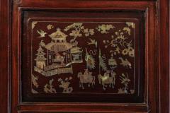 Chinese Carved Hardwood Cabinet with Mother of pearl Inlay - 636490