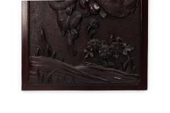 Chinese Carved Monkey Wall Plaque - 4321455