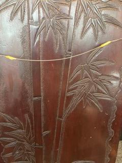 Chinese Carved Monkey Wall Plaque - 4656596