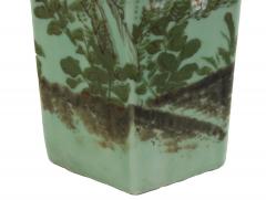 Chinese Celadon Porcelain Umbrella Stand - 4321190