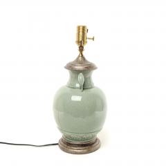 Chinese Celadon Vase Now a Lamp circa 1930 - 2827554