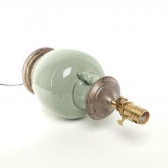 Chinese Celadon Vase Now a Lamp circa 1930 - 2827557