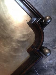 Chinese Chippendale Coffee Table in Bamboo and Brass Italy 1970s - 703111