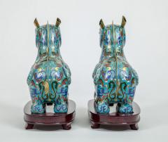 Chinese Cloisonne Horse Boxes - 116552