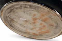 Chinese Dark Blue and White Peony Flower Design Scalloped Porcelain Bowl - 4408525