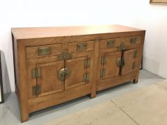 Chinese Elmwood Sideboard Qing Dynasty 19th Century - 3903061