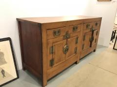 Chinese Elmwood Sideboard Qing Dynasty 19th Century - 3903064