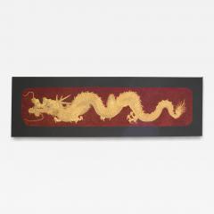 Chinese Embroidered Dragon Wall Hanging - 4332468
