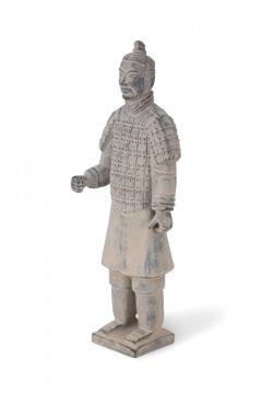 Chinese Emperor of Qin Mausoleum Style Terracotta Warrior Statue - 4408998