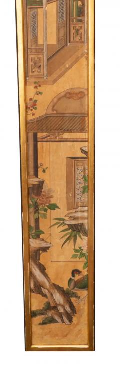 Chinese Export 18th Century Wallpaper Framed Panel - 4137001