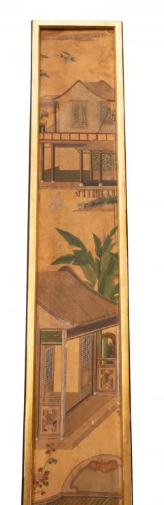 Chinese Export 18th Century Wallpaper Framed Panel - 4137010
