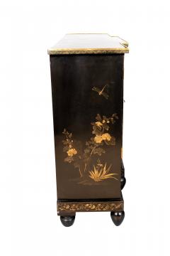 Chinese Export Black Lacquer Credenza - 4474216