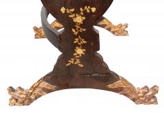 Chinese Export Brown Lacquer Quartetto Tables - 4723470