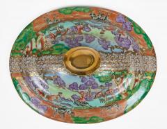 Chinese Export Covered Tureen and Stand Qianlong Style - 4555834