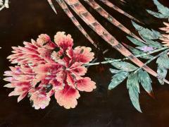 Chinese Export Ebonized Wood Mother of Pearl Center Table China 1900 - 4423701