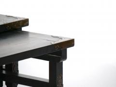 Chinese Export Ebonized low Nesting Tables - 3057289