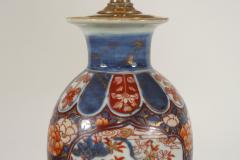 Chinese Export Imari Baluster Vase Lamps - 791648