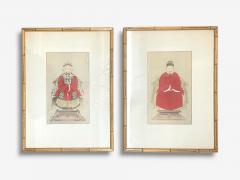 Chinese Export Ink Graphite Vintage Chinese Wall Decorations Bamboo 1930s - 4065787