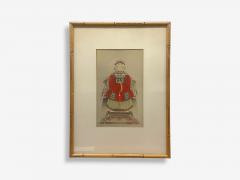 Chinese Export Ink Graphite Vintage Chinese Wall Decorations Bamboo 1930s - 4065788