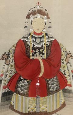 Chinese Export Ink Graphite Vintage Chinese Wall Decorations Bamboo 1930s - 4065789