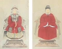 Chinese Export Ink Graphite Vintage Chinese Wall Decorations Bamboo 1930s - 4065818